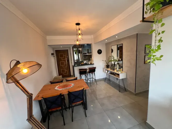 Apartamento 3/4 em frente a paralela condominio com total infraestrutura