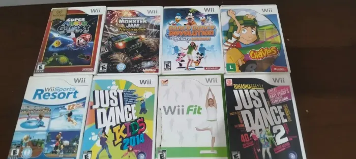 JOGOS NINTENDO WII ORIGINAIS