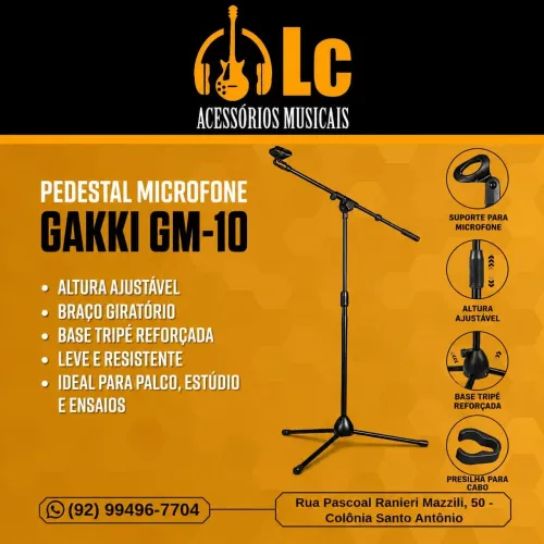 Pedestal Microfone