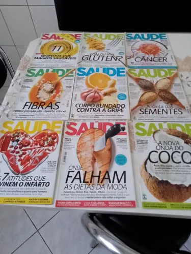 Revista Saúde Abril 12 edições.