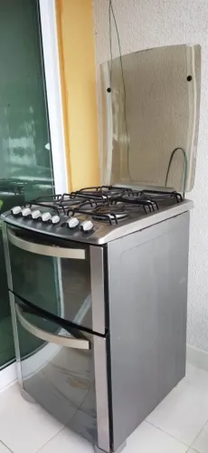 Vendo fogão inox dois fornos em ótimo estado
