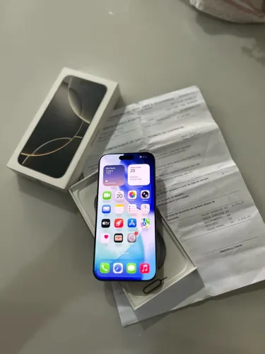 iPhone 16 pro Max 256GB zero na caixa com nota fiscal