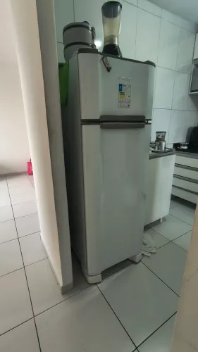 Geladeira/refrigerador Esmaltec Duplex, braço, 276L <br>Valor: 1.000,00