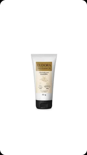 Desodorante Antitranspirante Creme Eudora Instance Obsessão por Baunilha - 80g