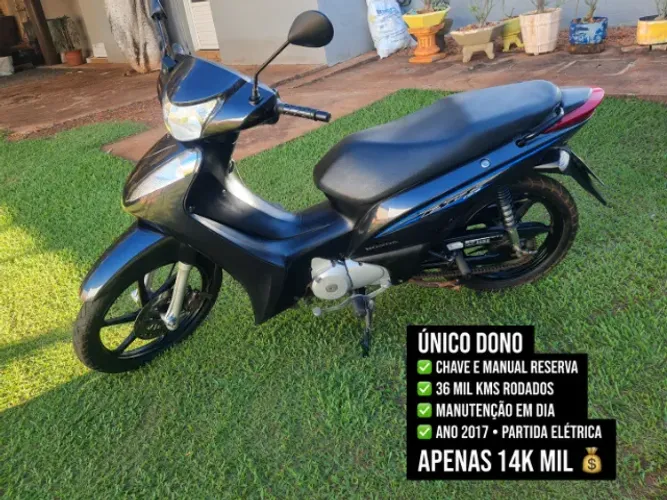 Vendo BIZ 2017 UNICO DONO