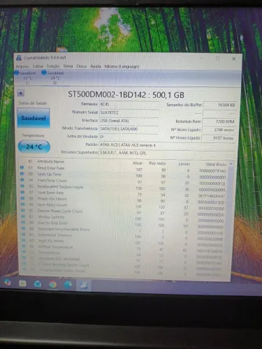 HD Seagate 500 gb