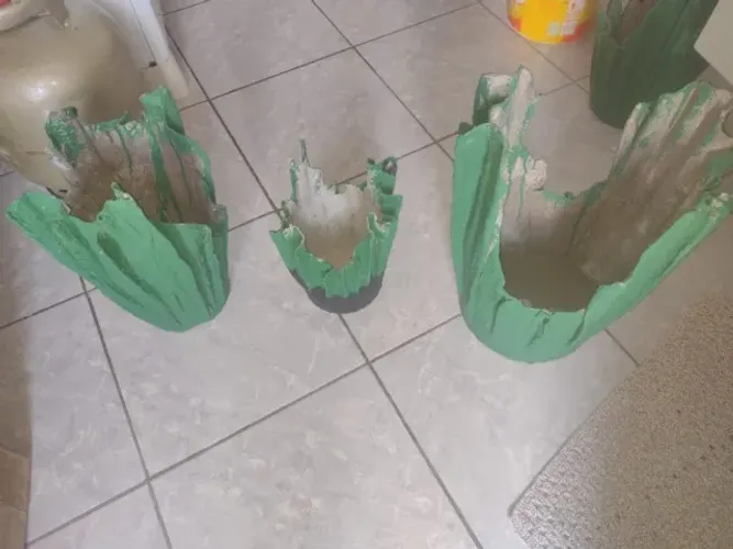 Vaso para planta de cimento