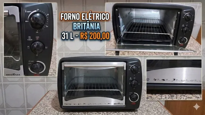 Forno Elétrico Britânia 31 L