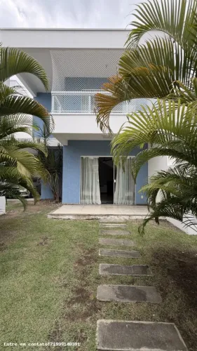 Casa em Condomínio para Locação em Lauro de Freitas, Buraquinho, 4 dormitórios, 3 suítes, 