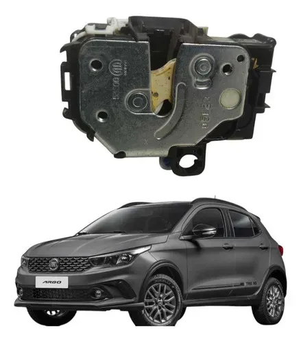 Fechadura Porta Dianteira Esquerda Fiat Argo 2017 A 2020