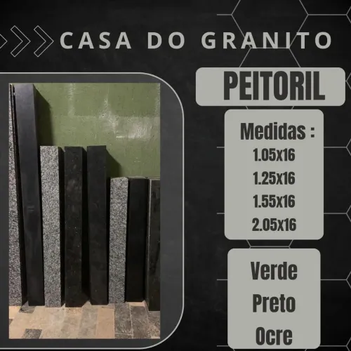 Peitoril de Granito para Janelas a pronta entrega