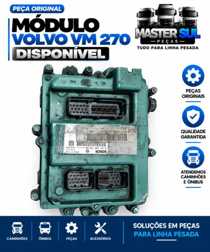 MÓDULO DE INJEÇÃO VOLVO VM 270 BOSCH- USADO