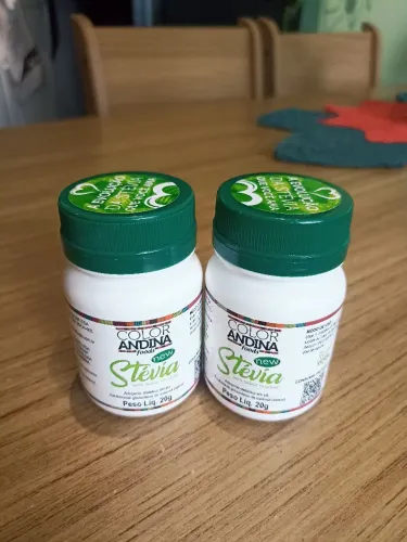 Kit 2 Adoçante Color Andina Stevia 20g (Total 40g)
