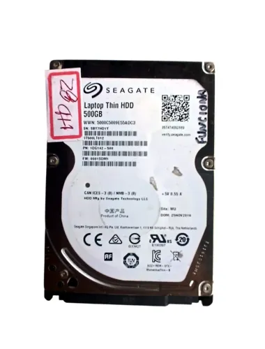 WINCHESTER HD SEAGATE LAPTOP THIN HDD 5000C5009E55ADC3 HD82