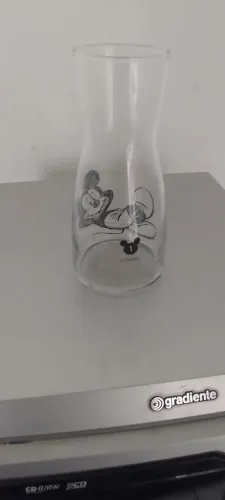 Moringa de vidro mickey