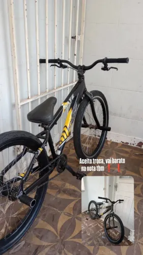 bike aro 26 aceito nota telefone e pc e video game