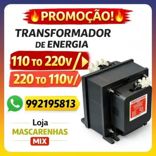 Transformador Inversor de Energia 10.000va Novo Cod: 0165
