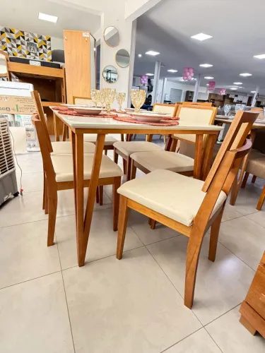 ? *MESA DE JANTAR SAFIRA + CADEIRAS SAFIRA DOBUE* ?