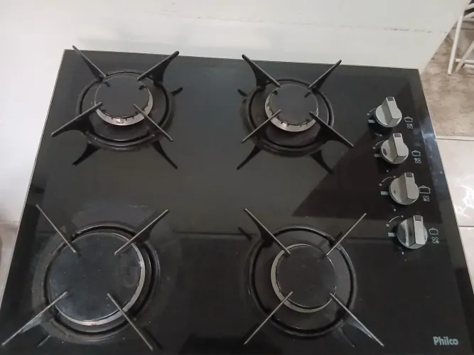 Fogão cooktop 4 bocas