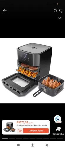 Airfryer Britânia 220v .