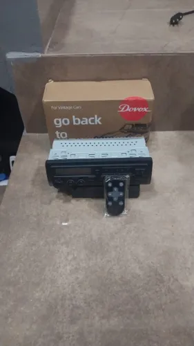 Rádio Automotivo Retrô Dovox NOVA NA CAIXA c/ Controle - Fusca/Kombi
