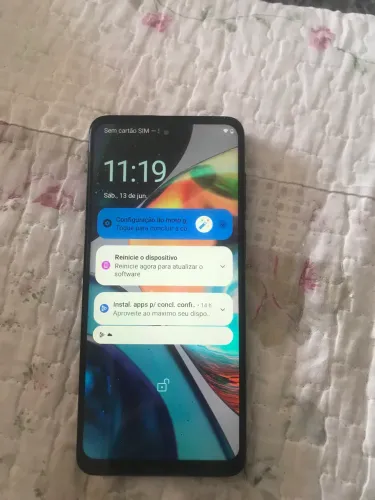 Moto g22 único dono 500 REAIS 