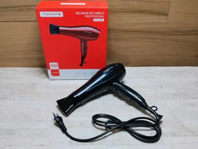 Secador de Cabelo Profissional Tomate 1900W 127V