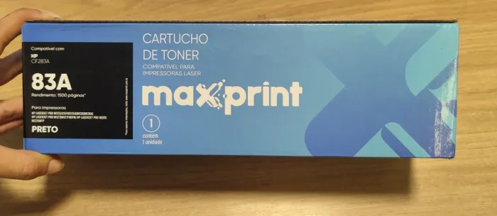 Cartucho de Toner 83A Max Print Preto/ Atacado