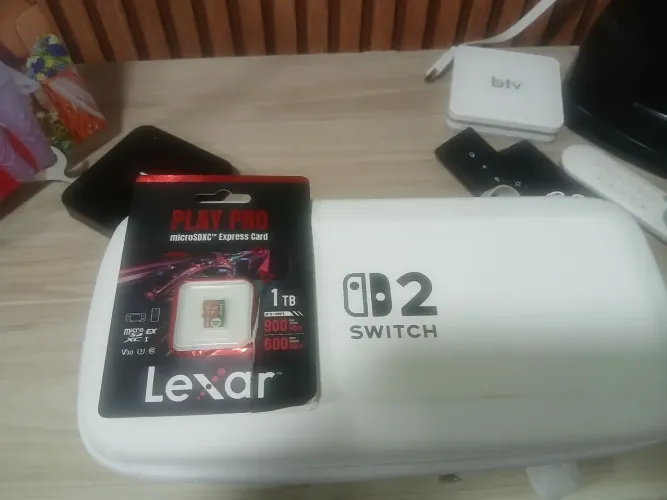 Vendo cartão switch 2 Express 1tb com case 