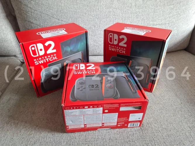 Nintendo Switch 2 LACRADO tomada Nacional NF e 12 MESES Garantia