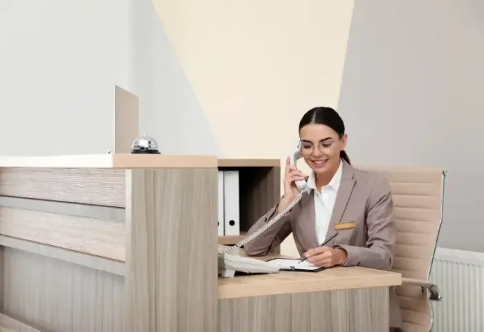 Vaga para recepcionista