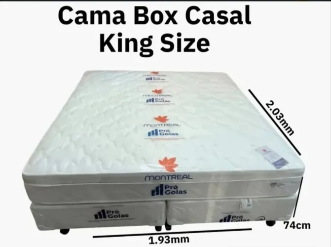 Compre e Receba no Mesmo Dia!! Cama box King!!
