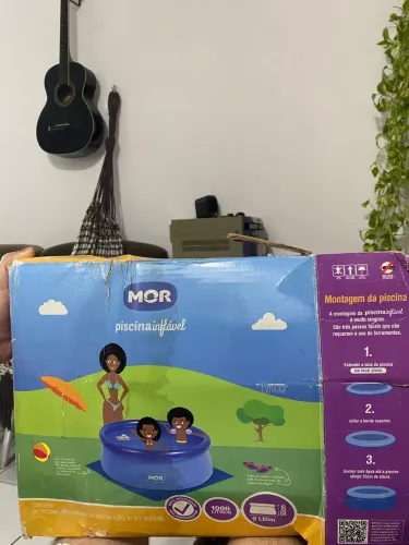 Piscina redonda inflável 1000 litros