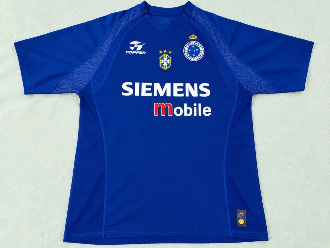 Camisa do Cruzeiro 2004 n° ORIGINAL TAM GG