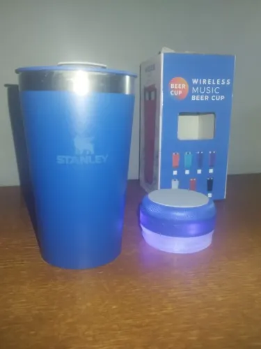 Copo Termico Com Caixa de Som