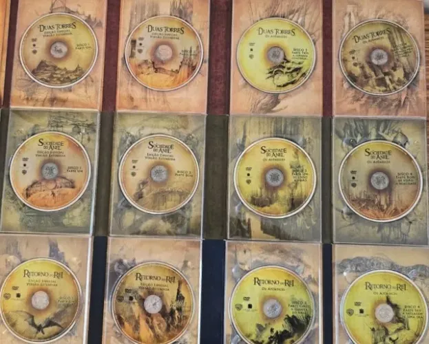 TRILOGIA O SENHOR DOS ANÉIS - EDIÇÃO ESTENDIDA (12 DISCOS)