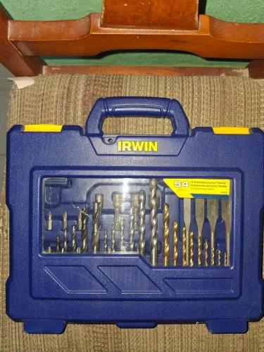 Kit de acessórios para furar/parafusar Irwin