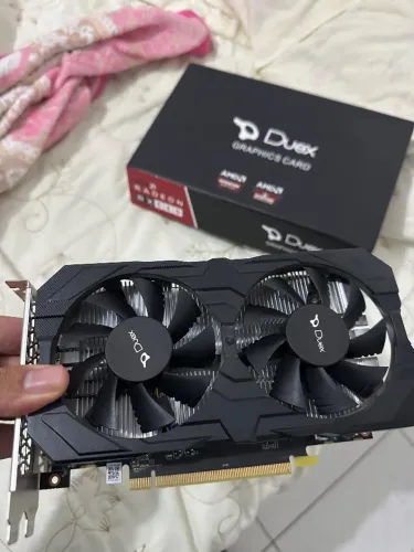 Placa de vídeo rx 580 nova na caixa 