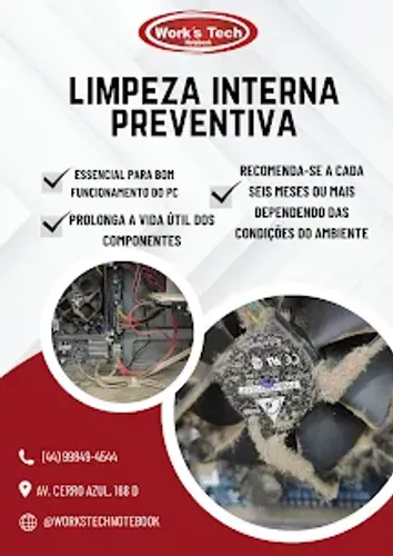 Manutenção Preventiva e Troca da Pasta Térmica