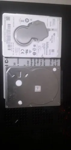 2 HDS de 1 terá em Alerta Funcionando perfeitamente