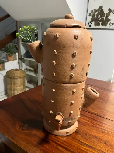 Filtro de barro de cacto