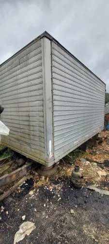 Bau de alumínio 4.5 comprimento assoalho de ferro