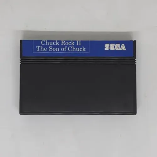 Jogo Chuck Rock II Son Of Chuck para Master System (Fotos Reais)