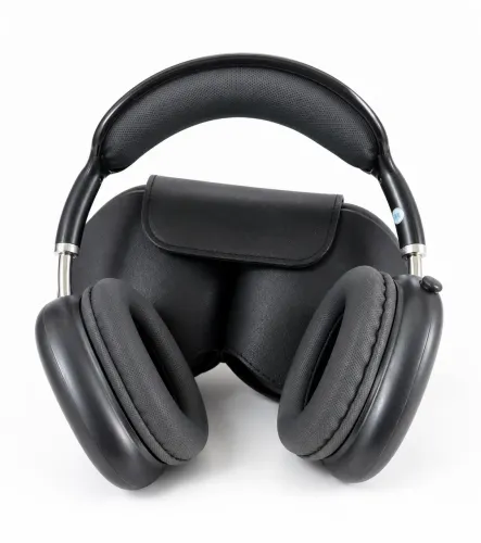 Fone Bluetooth Premium (Estilo AirPods Max) + Capa Protetora | Bom Estado