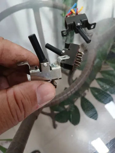Amplificador Quasar QA-5500 ( chave/ alavanca ) de funções 