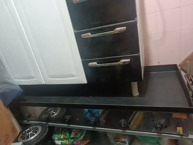 Chapa elétrica 1,40cm Venâncio com 6 resistências 220V