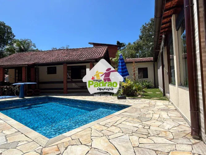 Casa de Condomínio com 5 quartos, Guaratuba, Bertioga - R$ 1.2 mi, Cod: 11031