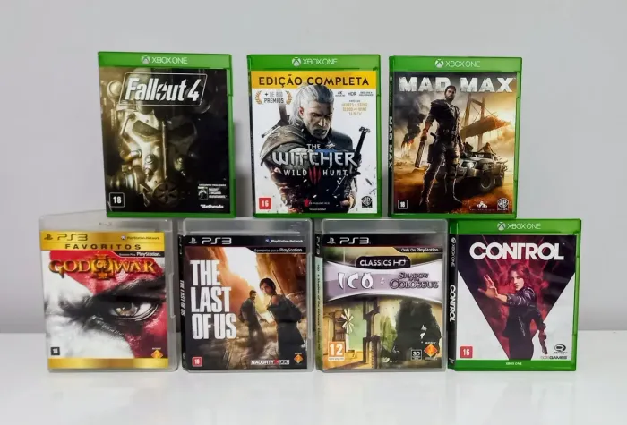 Jogos Xbox One e PS3
