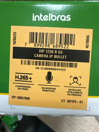 Câmera Intelbras VIP 1230B G5