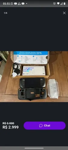 Steam deck LCD 512 gb completo zerado